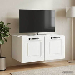 Wall-Mounted TV Cabinet 59.5 x 41 x 30 cm White