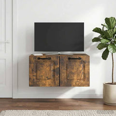 Wall-Mounted TV Cabinet 59.5 x 41 x 30 cm Smoked oak