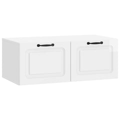 vidaXL Wall-Mounted TV Cabinet High Gloss White 78.5 x 41 x 30 cm 2