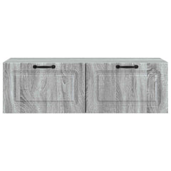 vidaXL Wall-Mounted TV Cabinet Grey Sonoma 98 x 41 x 30 cm 6