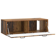 vidaXL Wall-Mounted TV Cabinet Wall-mounted Old Wood 98 x 41 x 30 cm 5
