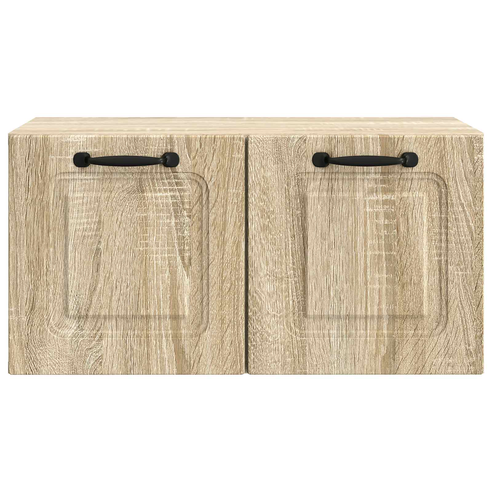 vidaXL Wall-Mounted TV Cabinet Sonoma Oak 59.5 x 31 x 30 cm 6