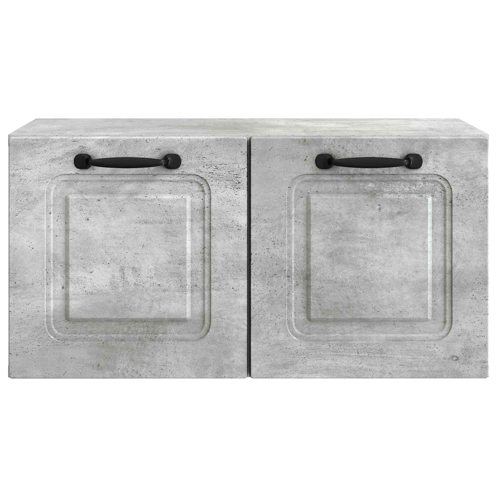 vidaXL Wall-Mounted TV Cabinet Concrete Grey 59.5 x 31 x 30 cm 6
