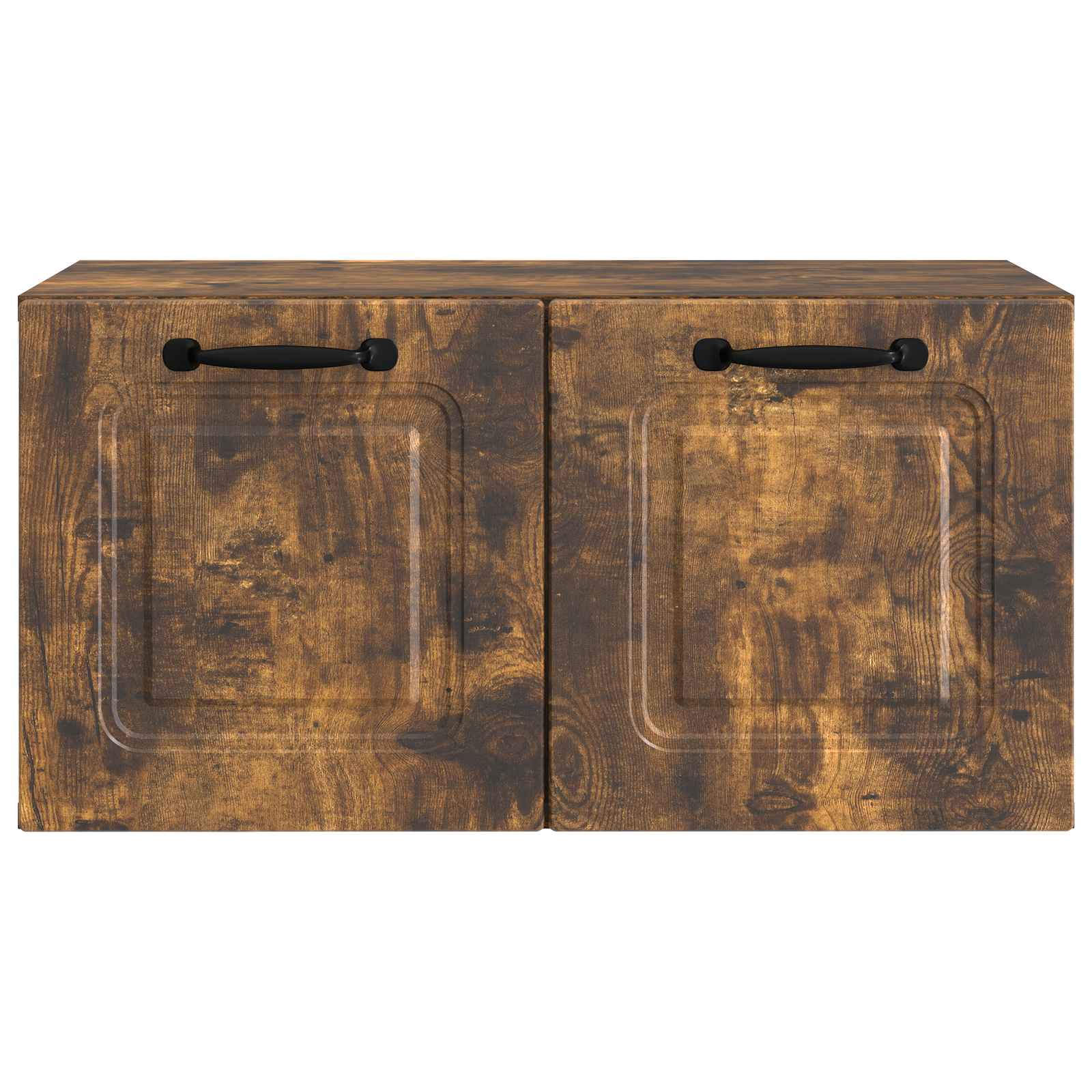 vidaXL Wall-Mounted TV Cabinet Smoked Oak 59.5 x 31 x 30 cm 6