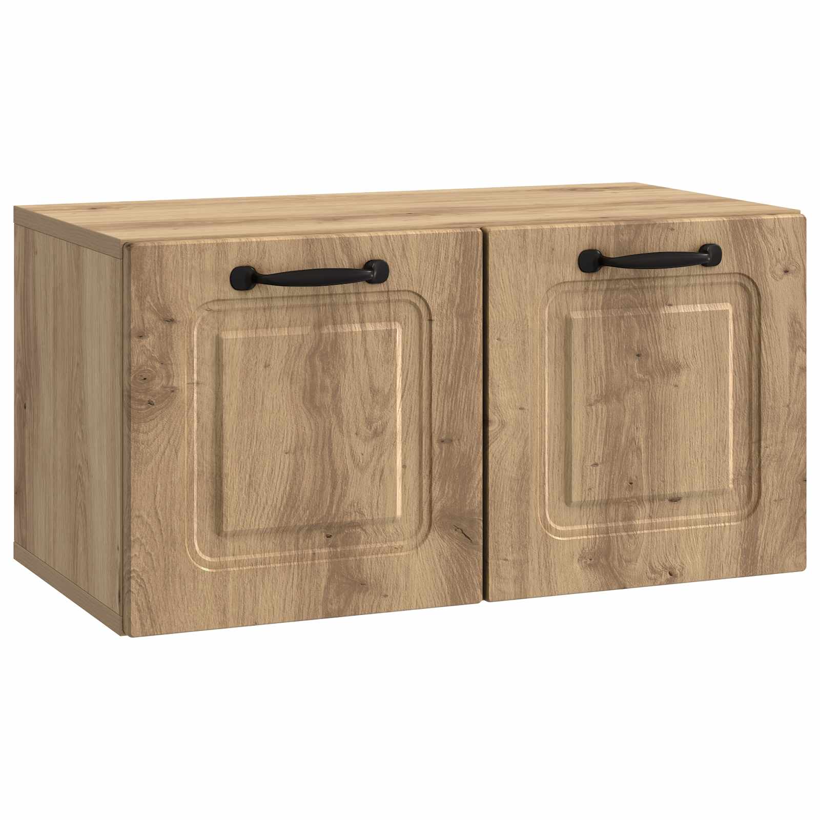 vidaXL Wall-Mounted TV Cabinet 59.5 x 31 x 30 cm Artisan Oak 2