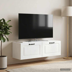 vidaXL Wall-Mounted TV Cabinet 98 x 31 x 30 cm Drop 31 cm Width 98 cm