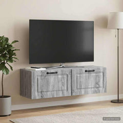 vidaXL Wall-Mounted TV Cabinet 98 x 31 x 30 cm Drop 31 cm Width 98 cm