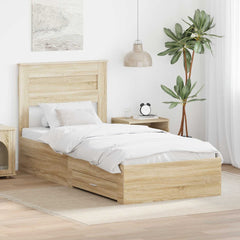 Bed Frame Engineered Wood Sonoma oak