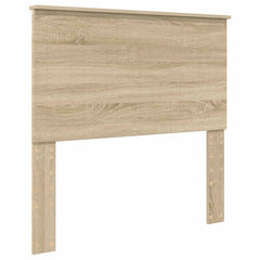 Bed Frame 100 x 200 cm Solid Pine Wood Sonoma oak