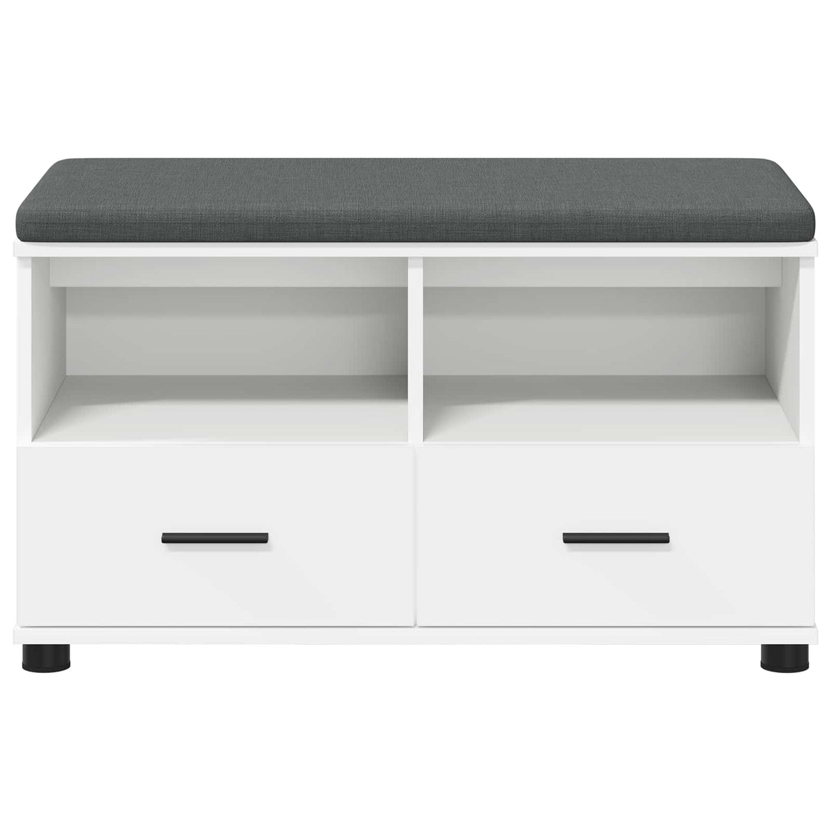 Hall Bench 80 x 38 x 46 cm White
