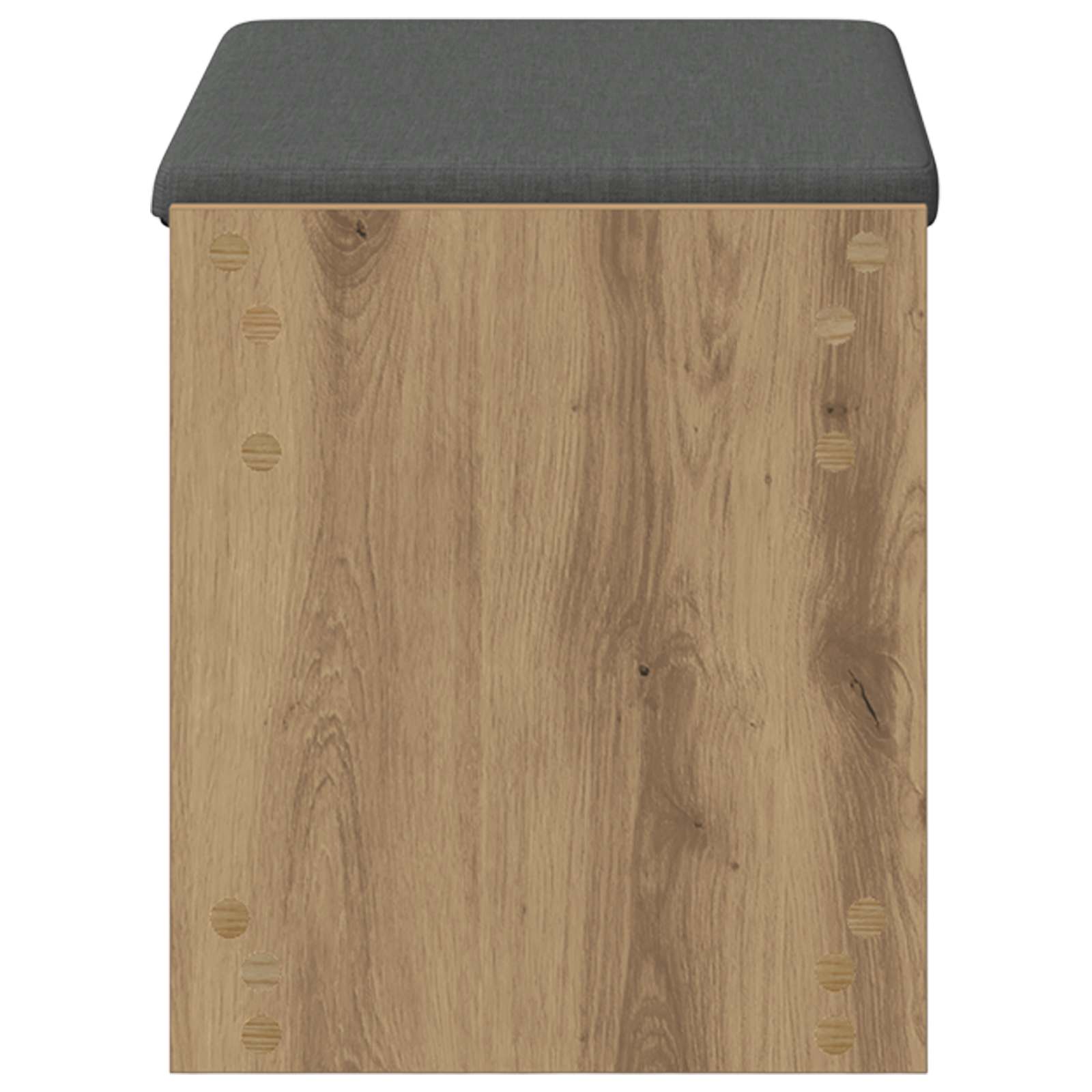 vidaXL Hall Bench Artisan Oak 63 x 38 x 45 cm 6