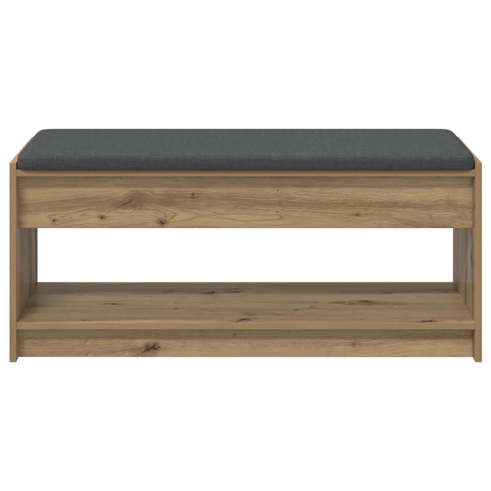 vidaXL Hall Bench Artisan Oak 103 x 38 x 45 cm 5