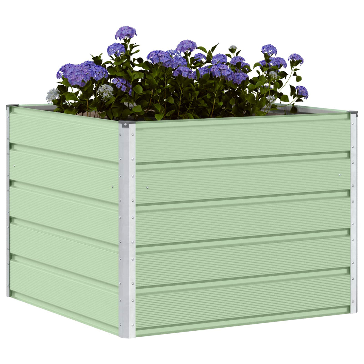 Planter Steel Green