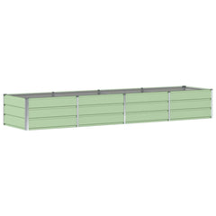vidaXL Planter Green 320 x 80 x 45 cm Steel 2