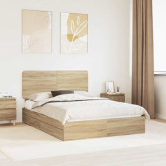 Storage Bed Drawer Engineered Wood Length Sonoma oak