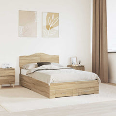 Bed Frame Engineered Wood Sonoma oak