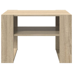 vidaXL Coffee Table Sonoma Oak 66 x 53 x 45 cm Engineered Wood 5