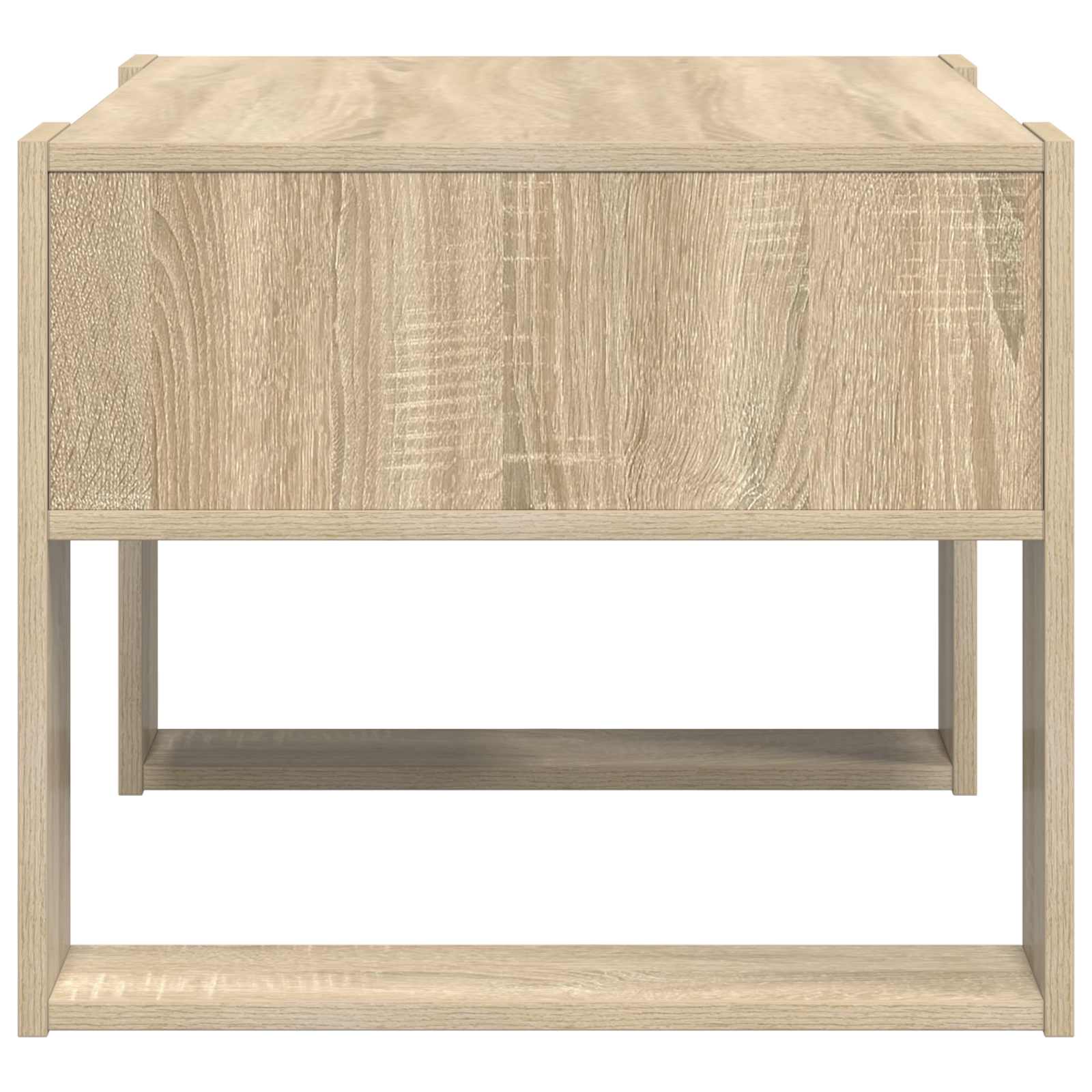 vidaXL Coffee Table Sonoma Oak 66 x 53 x 45 cm Engineered Wood 6