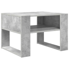 vidaXL Coffee Table Concrete Grey 66 x 53 x 45 cm Engineered Wood 2