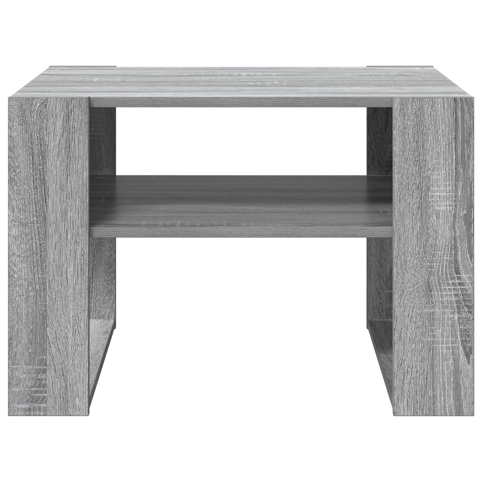 vidaXL Coffee Table Grey Sonoma 66 x 53 x 45 cm Engineered Wood 5