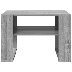 vidaXL Coffee Table Grey Sonoma 66 x 53 x 45 cm Engineered Wood 5