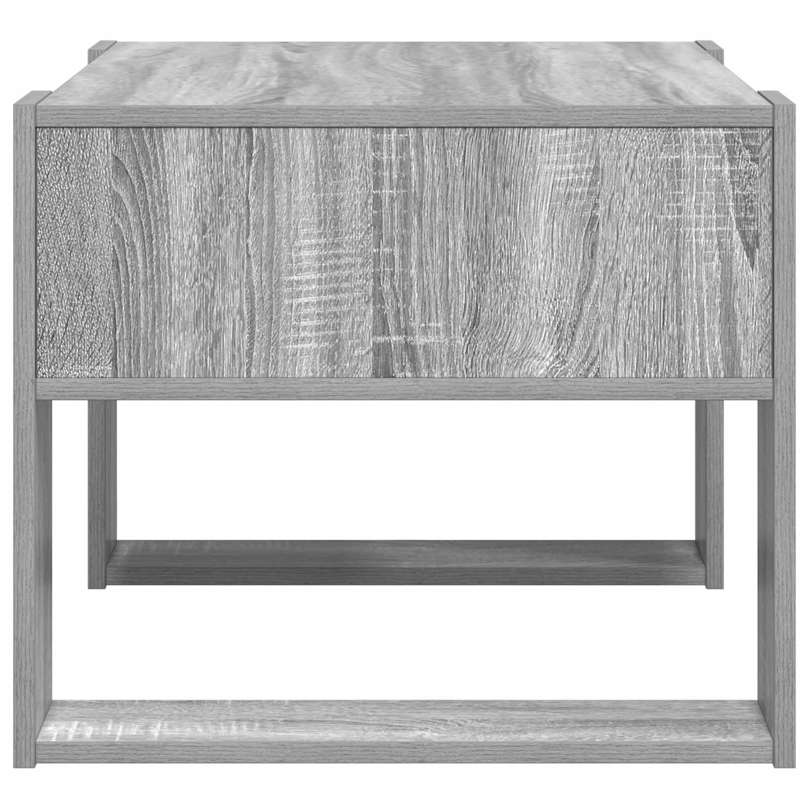 vidaXL Coffee Table Grey Sonoma 66 x 53 x 45 cm Engineered Wood 6