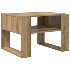 vidaXL Coffee Table Artisan Oak 66 x 53 x 45 cm Engineered Wood 2