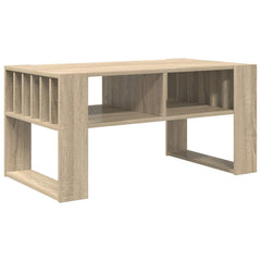 vidaXL Coffee Table Sonoma Oak 92 x 49.5 x 45 cm Engineered Wood 2
