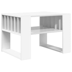 vidaXL Coffee Table White 66 x 49.5 x 45 cm Engineered Wood 2