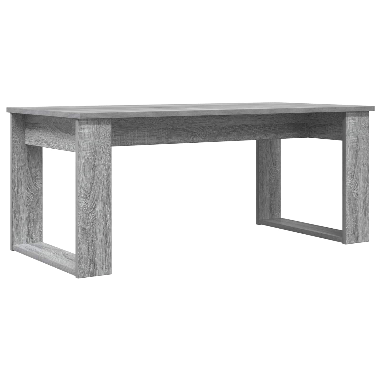 vidaXL Coffee Table Set 2 pcs Grey Sonoma 100 x 50 x 42 cm 6