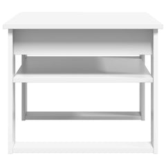 vidaXL Coffee Table White 64 x 54 x 44 cm Engineered Wood 6