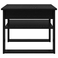 vidaXL Coffee Table Black Oak 64 x 54 x 44 cm Engineered Wood 6