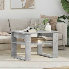 vidaXL Coffee Table Concrete Grey 64 x 54 x 44 cm Engineered Wood 1