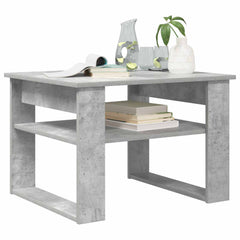 vidaXL Coffee Table Concrete Grey 64 x 54 x 44 cm Engineered Wood 3