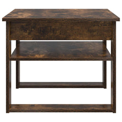 vidaXL Coffee Table Smoked Oak 64 x 54 x 44 cm Engineered Wood 6