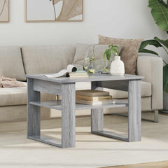vidaXL Coffee Table Grey Sonoma 64 x 54 x 44 cm Engineered Wood 1