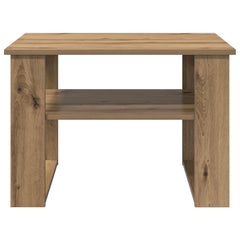vidaXL Coffee Table Artisan Oak 64 x 54 x 44 cm Engineered Wood 5