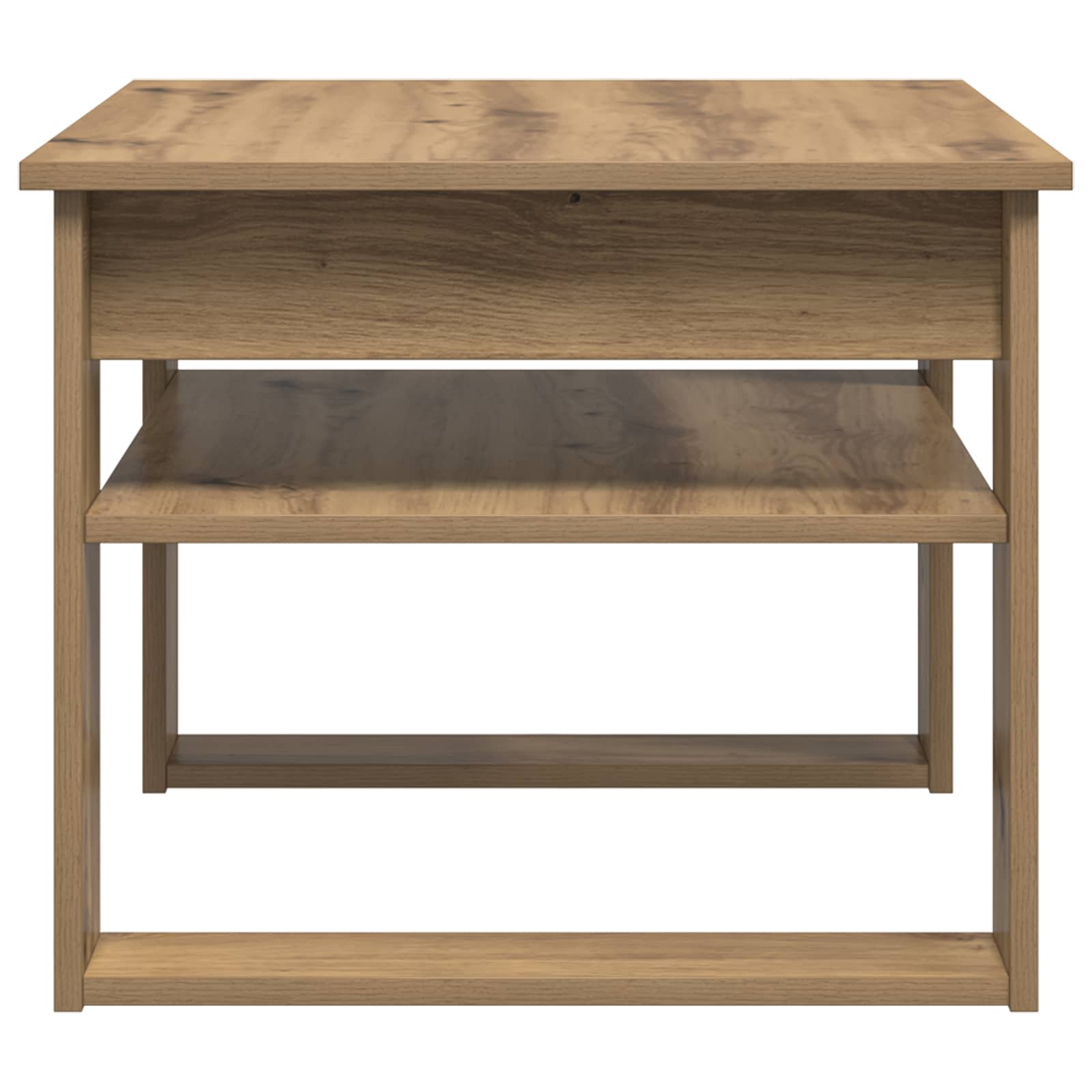 vidaXL Coffee Table Artisan Oak 64 x 54 x 44 cm Engineered Wood 6