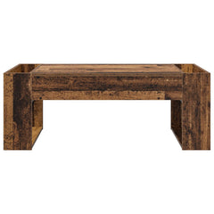 Coffee Table 110 x 50 x 41 cm Engineered Wood Old wood