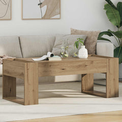 Coffee Table 110 x 50 x 41 cm Engineered Wood Artisan oak