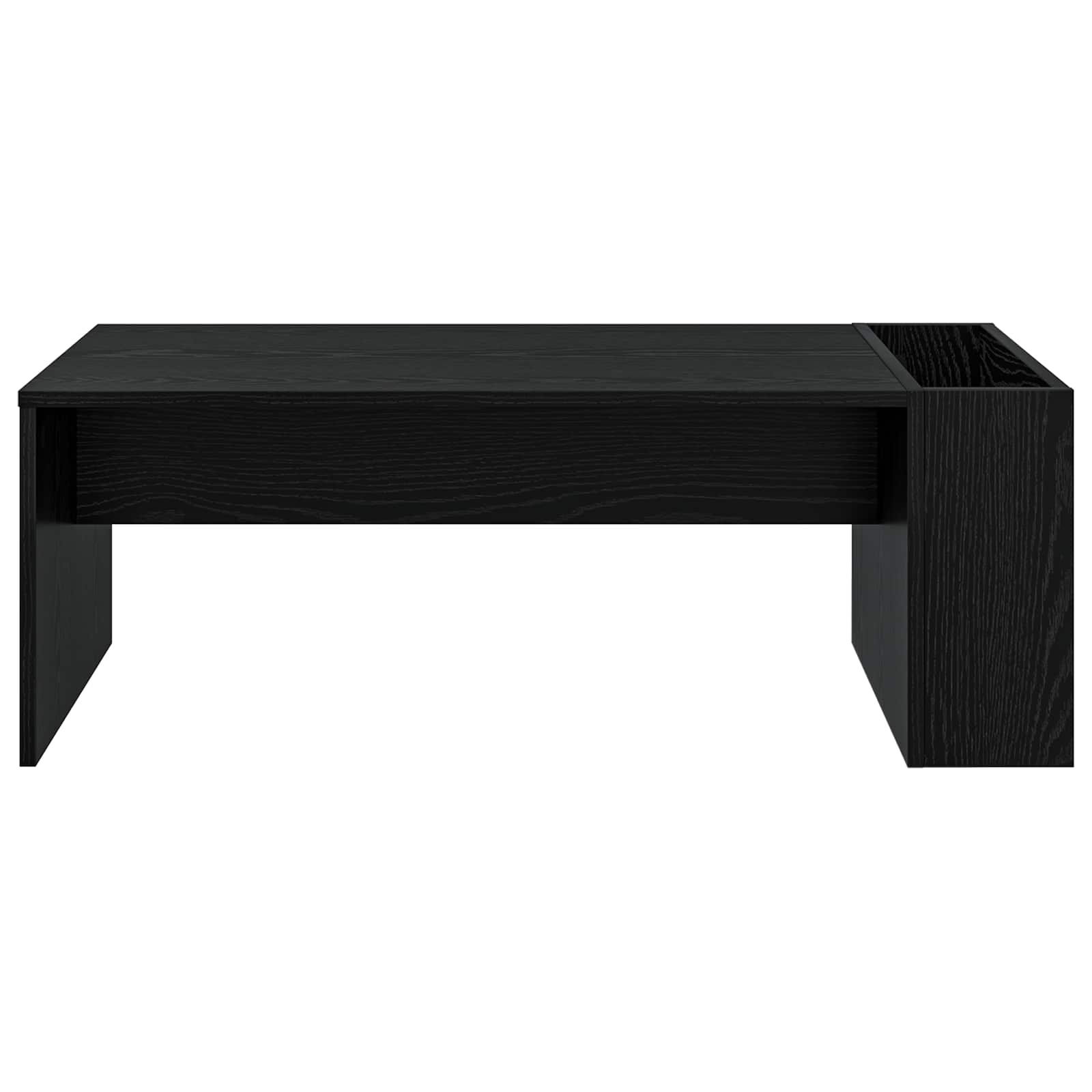vidaXL Coffee Table Black Oak 95 x 50 x 34 cm Engineered Wood 5