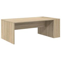 vidaXL Coffee Table Sonoma Oak 95 x 50 x 34 cm Engineered Wood 2