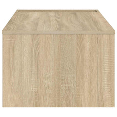 vidaXL Coffee Table Sonoma Oak 95 x 50 x 34 cm Engineered Wood 6