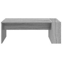 vidaXL Coffee Table Grey Sonoma 95 x 50 x 34 cm Engineered Wood 5