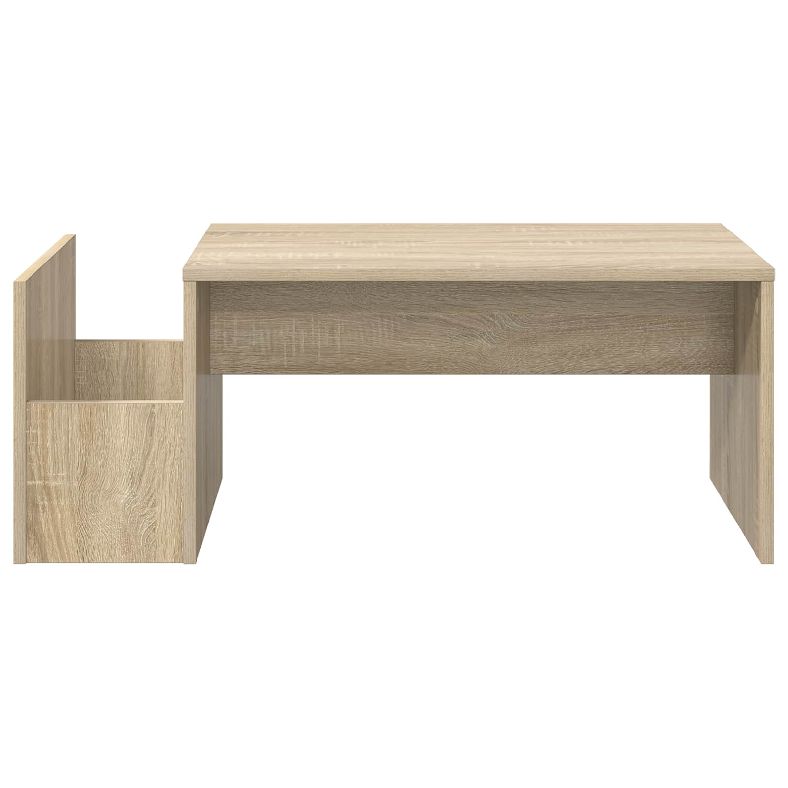 vidaXL Coffee Table Sonoma Oak 90 x 45 x 35 cm Engineered Wood 5