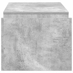 vidaXL Coffee Table Concrete Grey 90 x 45 x 35 cm Engineered Wood 6