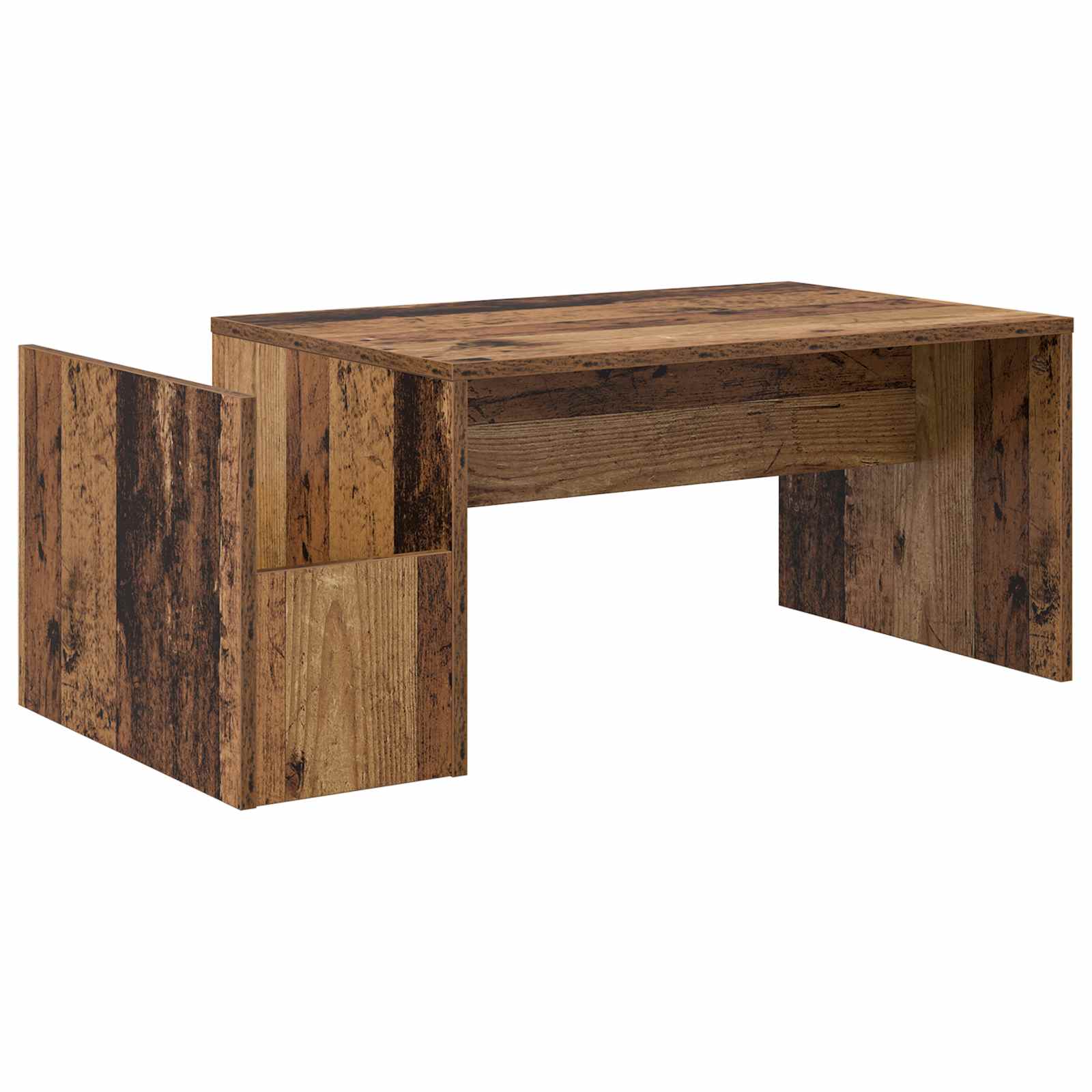 vidaXL Coffee Table Old Wood 90 x 45 x 35 cm Engineered Wood 2