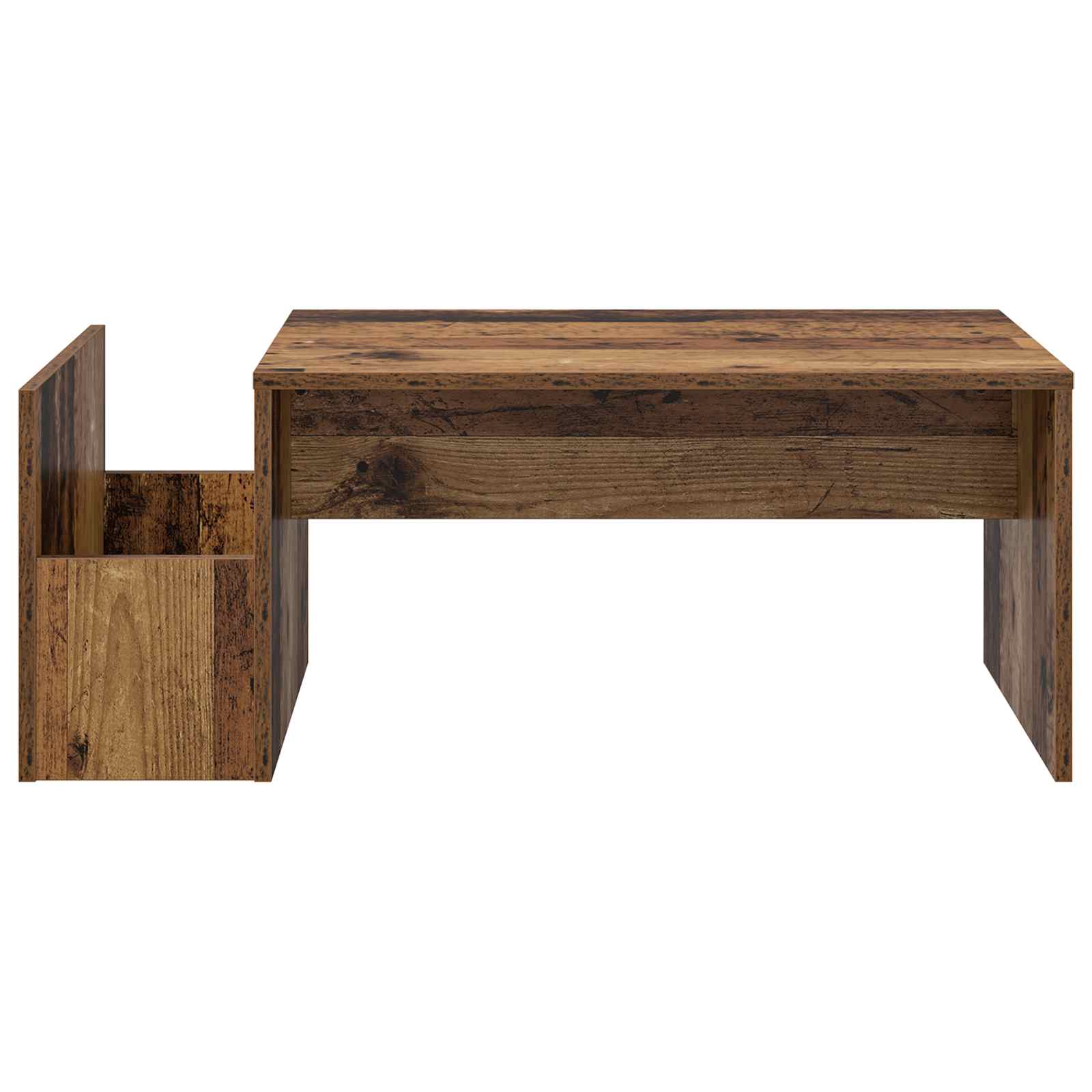 vidaXL Coffee Table Old Wood 90 x 45 x 35 cm Engineered Wood 5