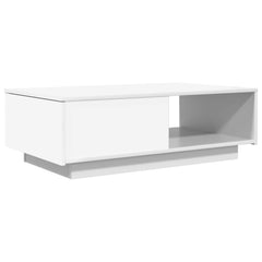 vidaXL Coffee Table White 95 x 55 x 31 cm Engineered Wood 2