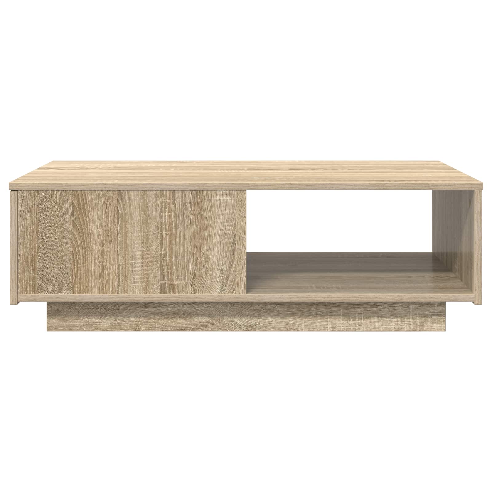 vidaXL Coffee Table Sonoma Oak 95 x 55 x 31 cm Engineered Wood 6